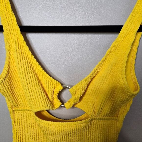 Aerie Yellow One Piece Swim Bikini XS - Picture 2 of 7